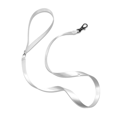 Kinkette White Leash on White Background
