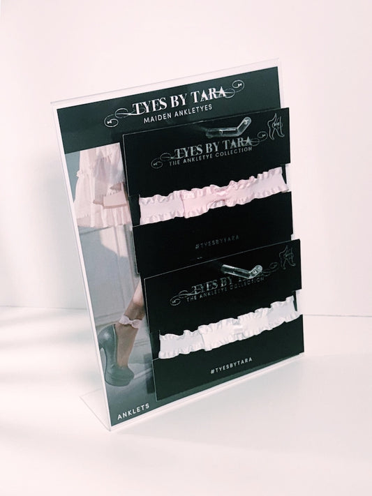 Maiden Ruffled Anklet Display Pack 