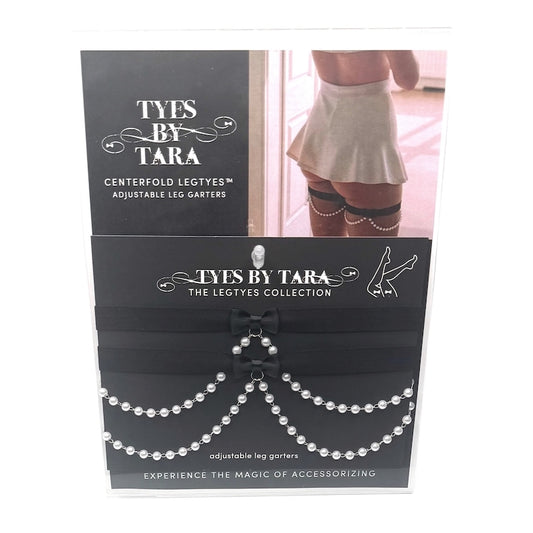 Centerfold Pearl Leg Garters Display