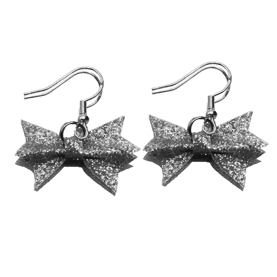 Starlet Star Bow Sparkly Earrings