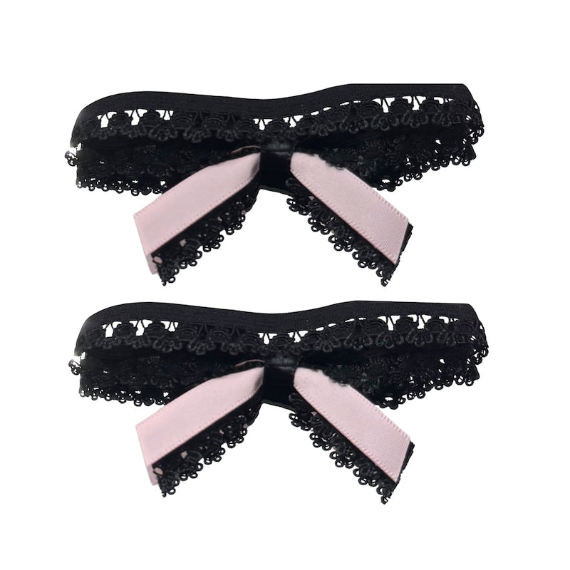 Belle Heel Straps Back View