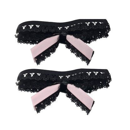 Belle Heel Straps Back View