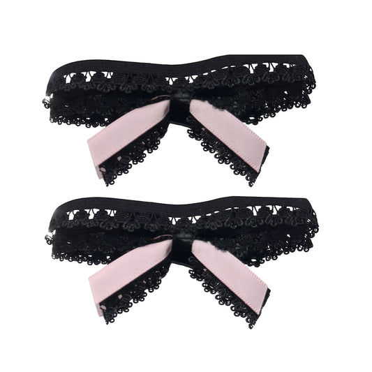 Belle Heel Straps Back View