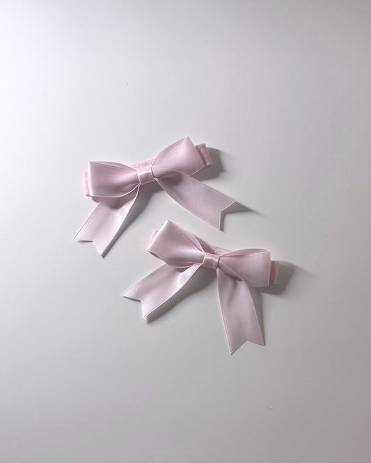 Pink Bow Heel Straps from the Bombshell Collection