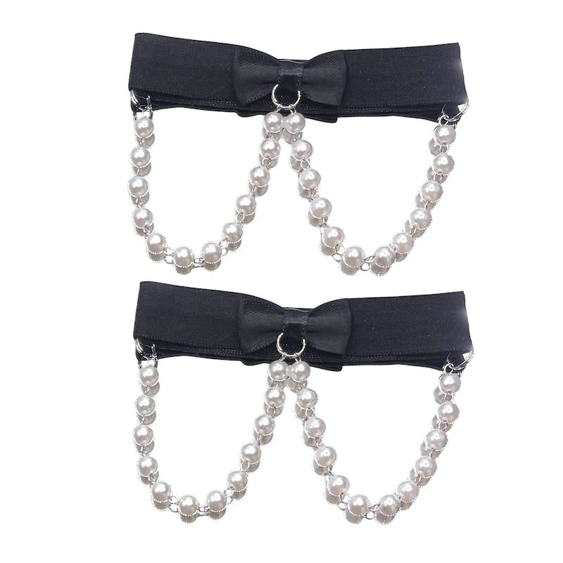 Centerfold Pearl Heel Straps