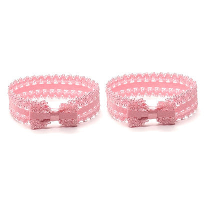 Lady Pink Detachable Heel Straps Detail View