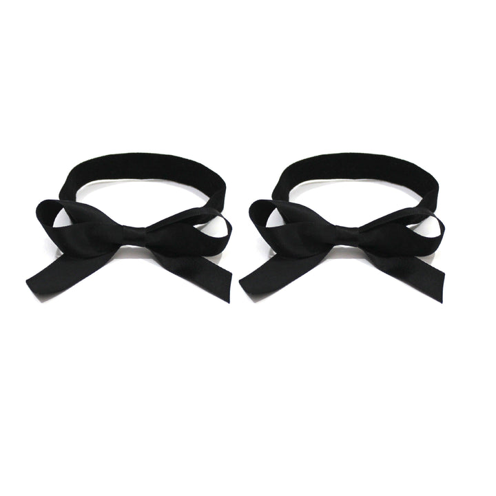 Black XO Heel Straps