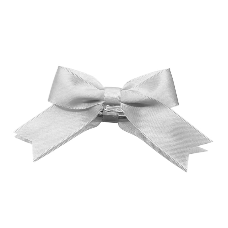 Bombshell White Hair Bow