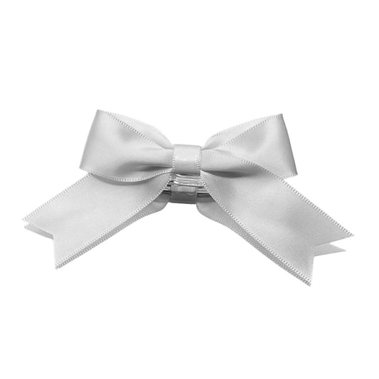 Bombshell White Hair Bow