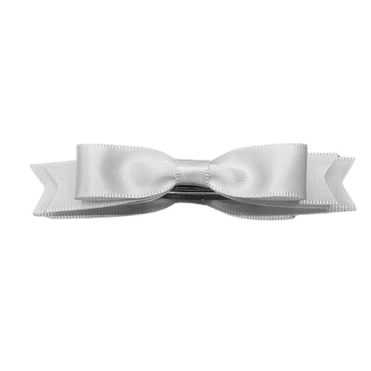 Enchantress White Hair Bow Barrette