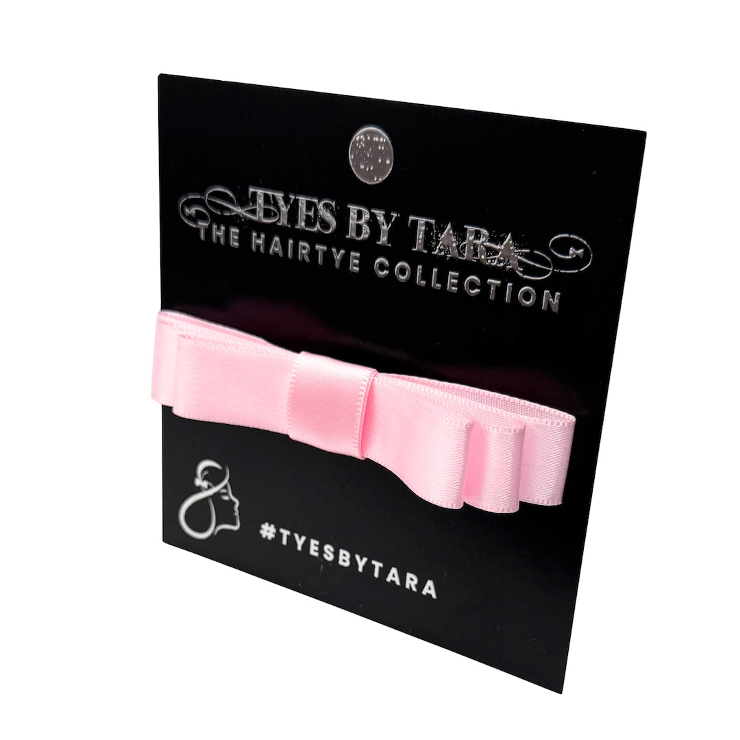 Highness Pink Bow Hair Barrette