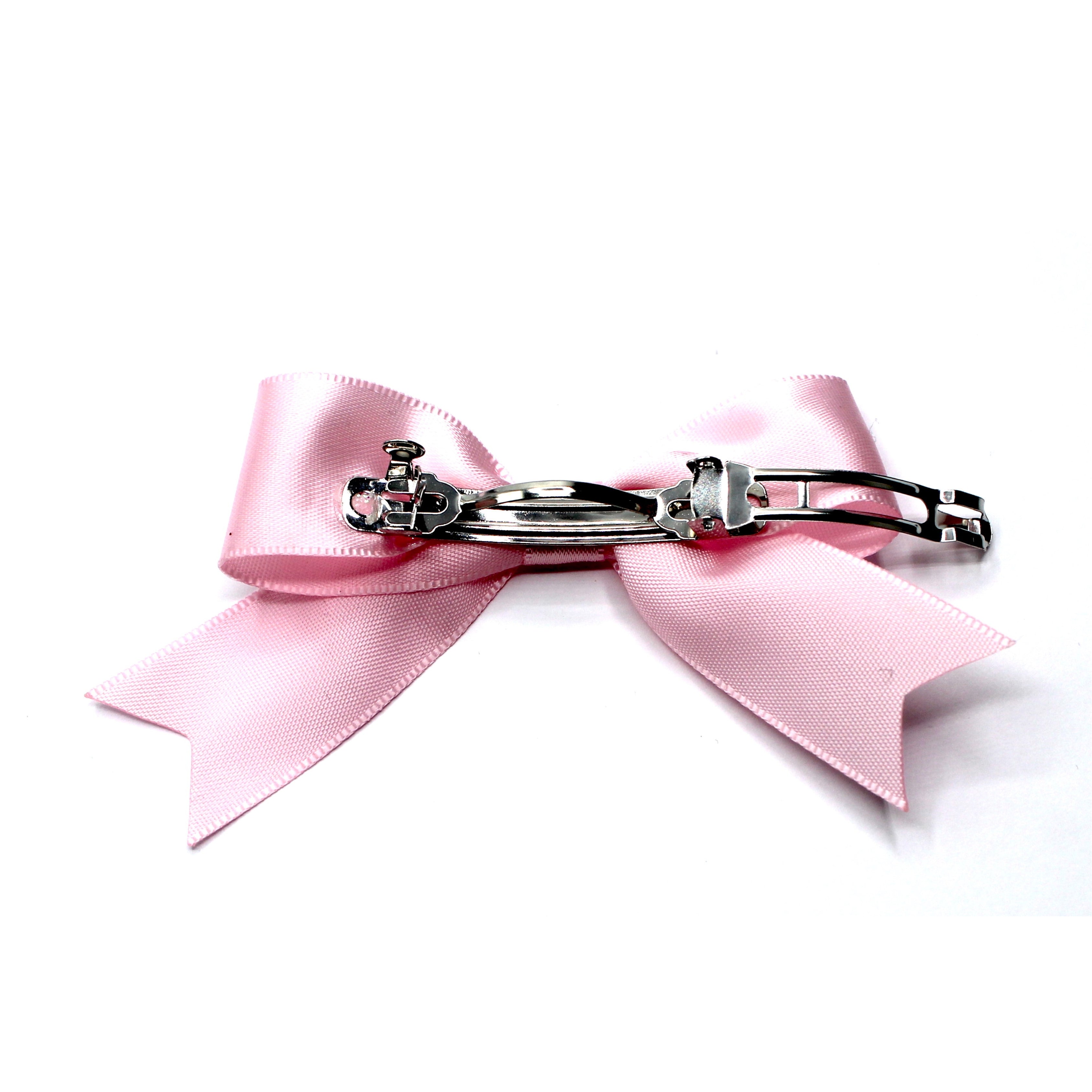 Yours Truly Pink Hair Bow Barrette
