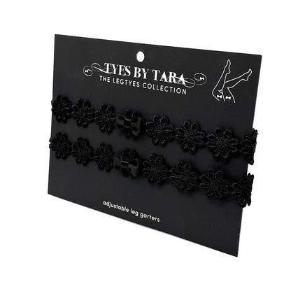 Blossom Black Bow Belt