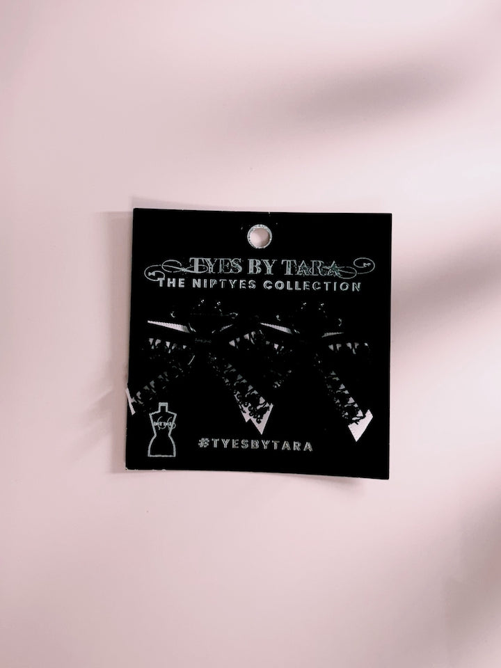Belle Nipple Clamps on Black Card