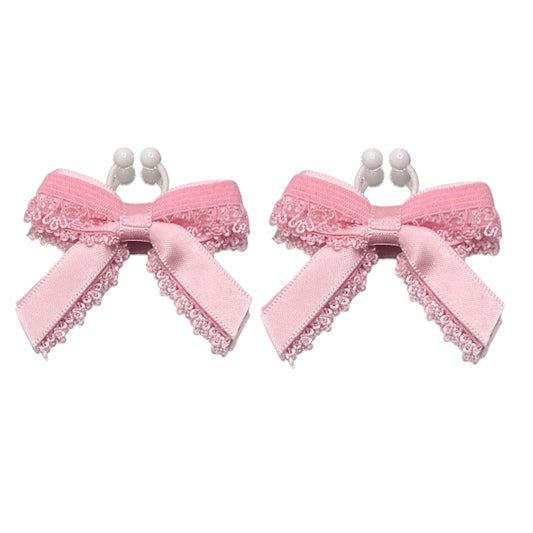 Belle Pink Belle Nipple Clamps Back View