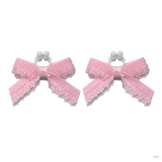Pink Bow Nipple Jewelry