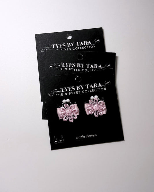 Blossom Pink Flower Nipple Jewelry