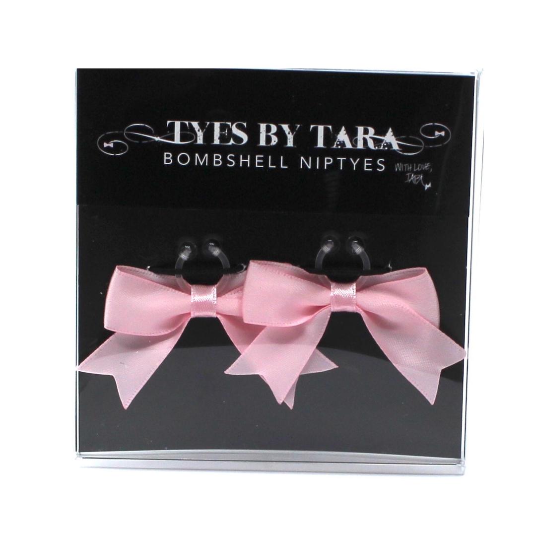 Pink Bow Nipple Jewelry Clamps