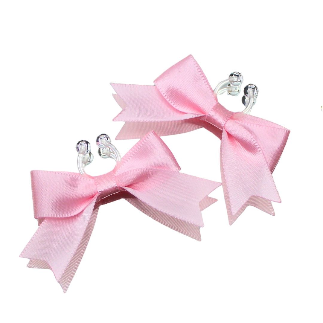 Pink Bombshell Bow Nipple Clamps