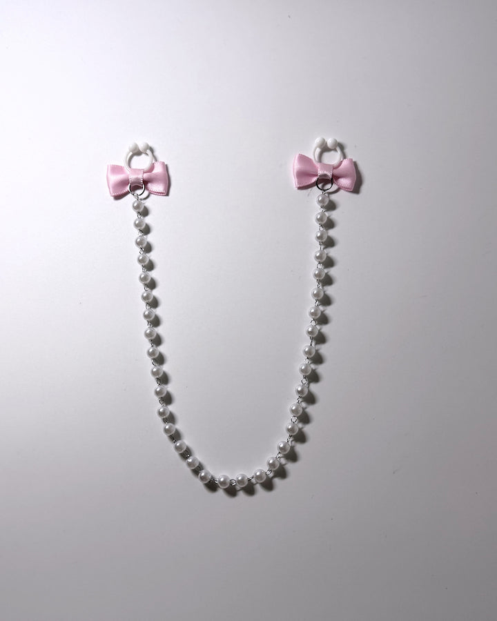 Centerfold Pink Pearl Nipple Clamps 