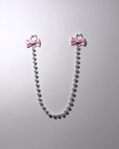 Centerfold Pink Pearl Nipple Clamps 