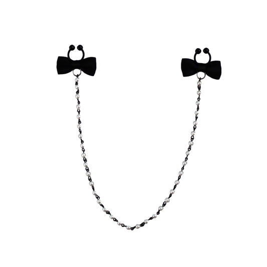 Black Pearl Nipple Ties