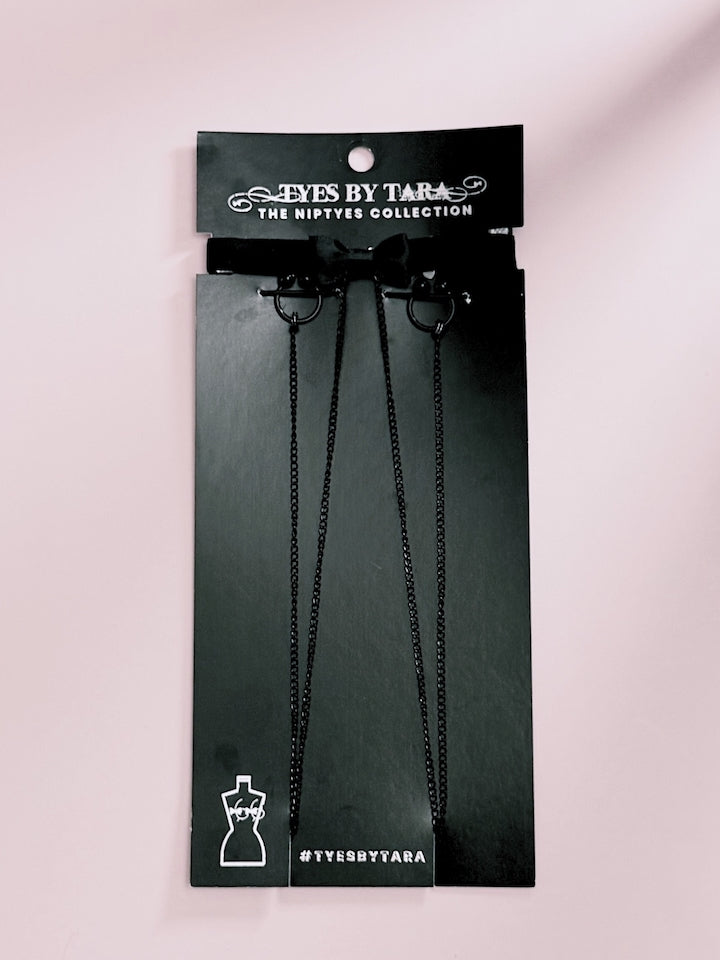 Heartbreaker Nipple Clamps Choker on Black Card