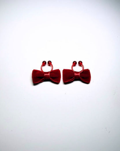 Red Velvet Nipple Clamps