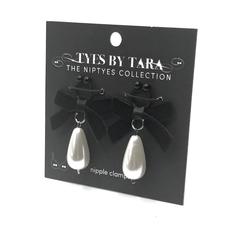 Marie Antoinette Black Pearl Nipple Clamps