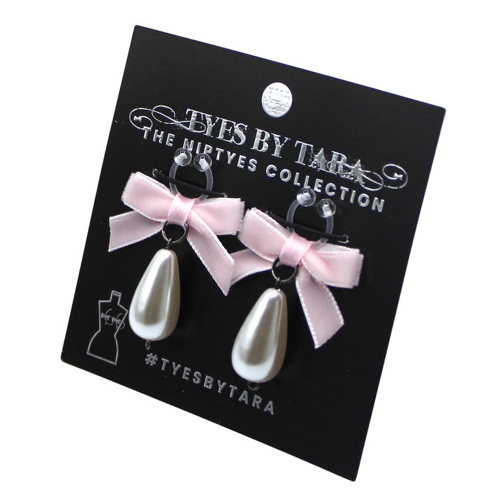 Marie Antoinette Pink Bow Nipple Clamps