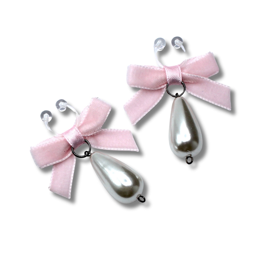 Marie Antonette Pink Pearl Nipple Clamps