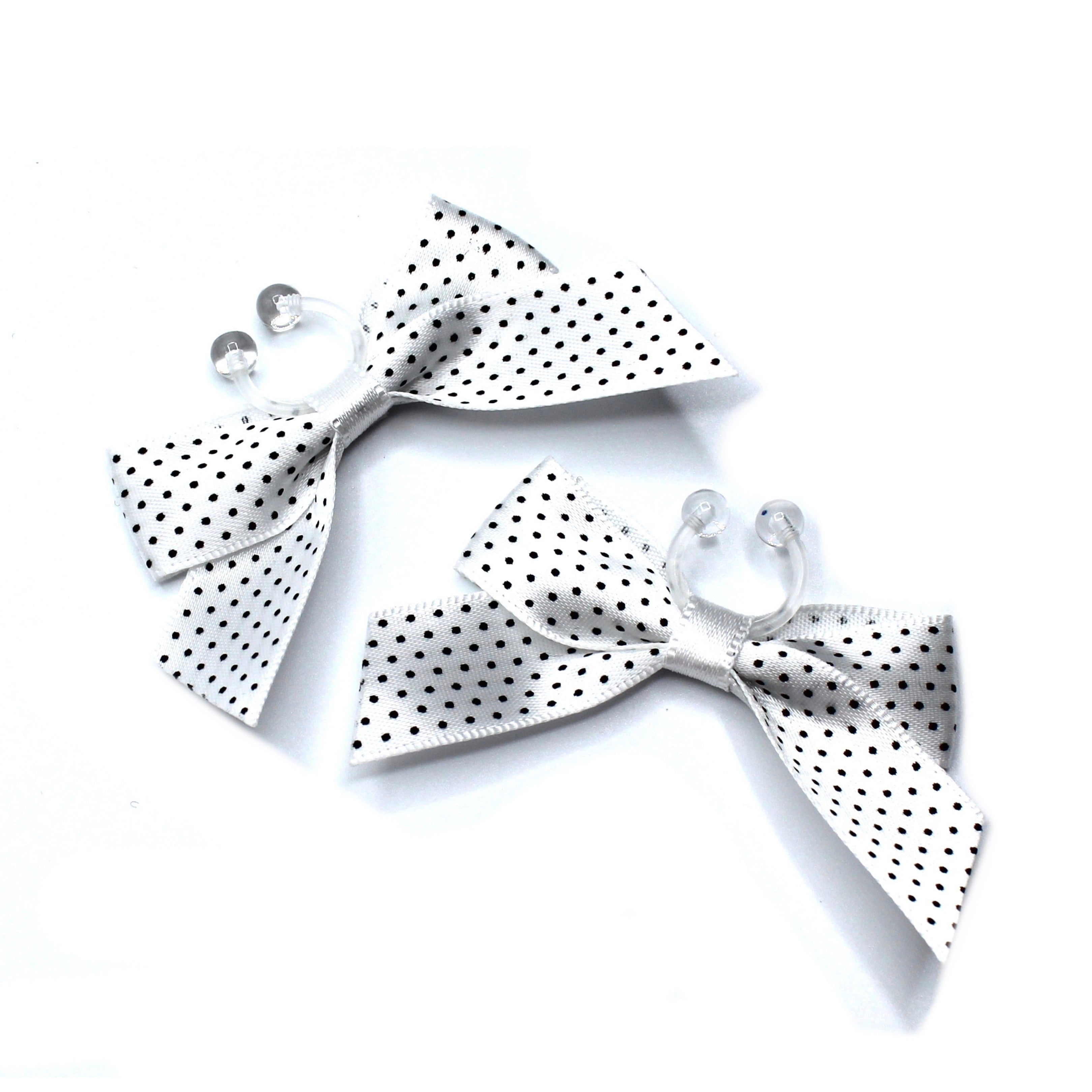 White Pinup Nipple Clamps