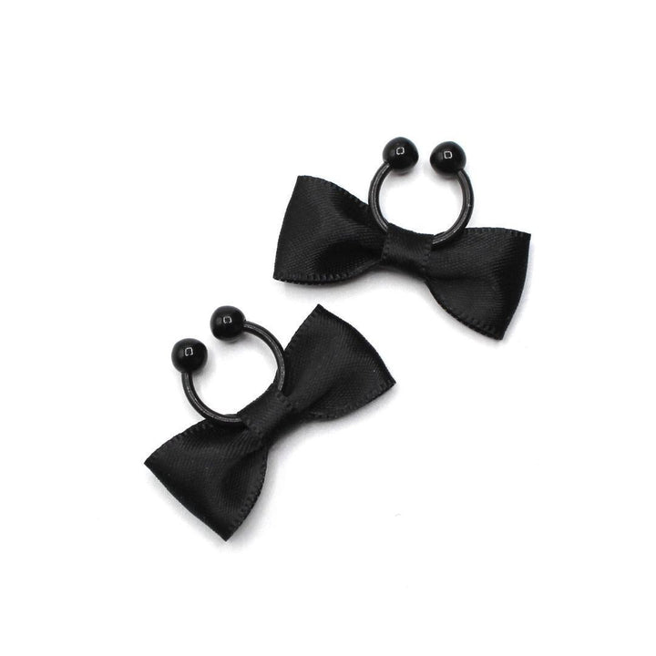 Secrets Black Bow Nipple Clamps