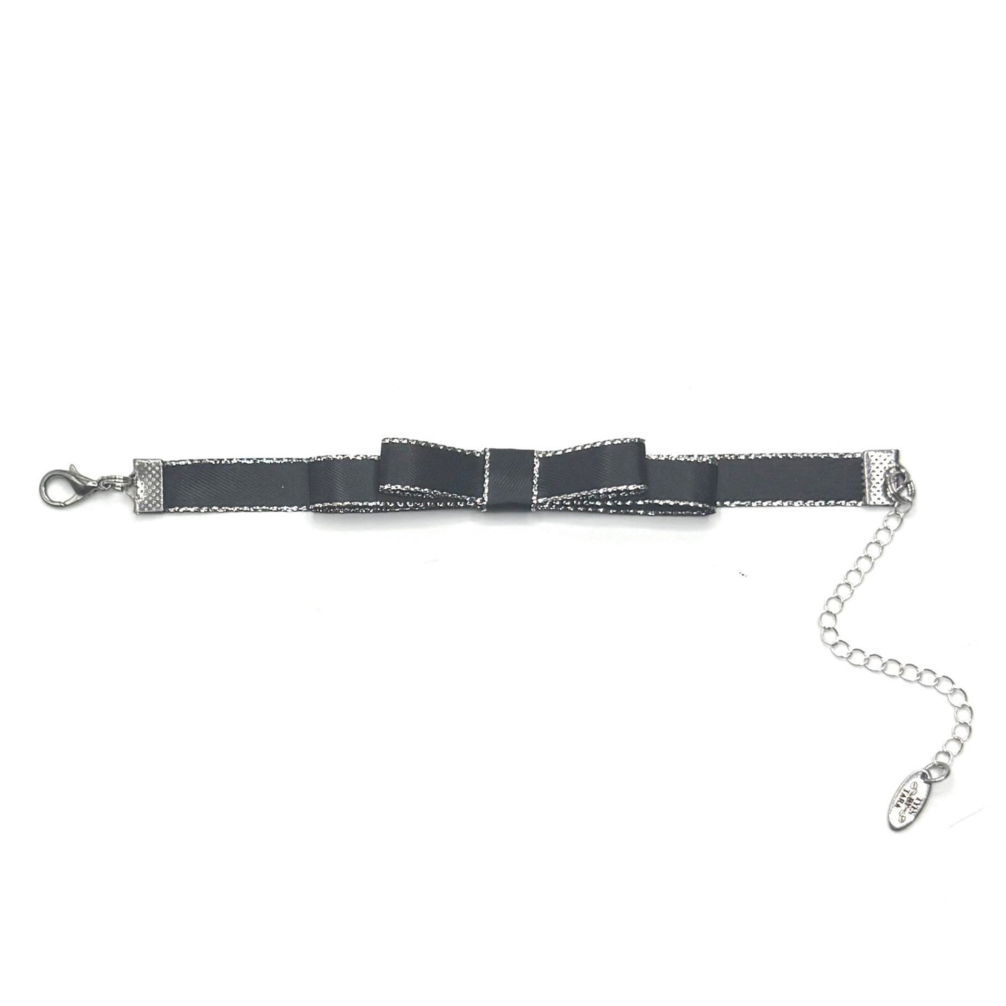 Queen Black Bow Bracelet 