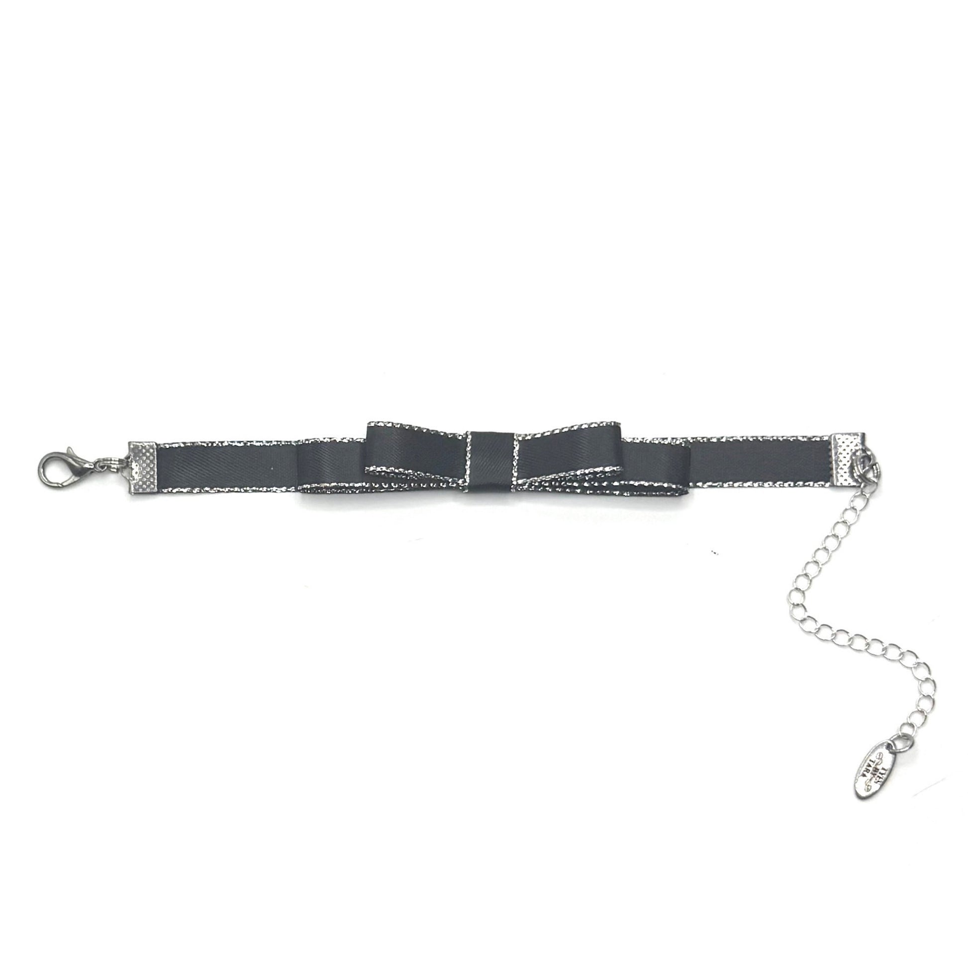 Queen Black Bow Bracelet 