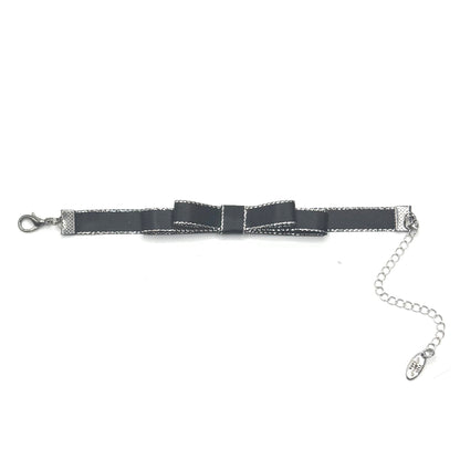 Queen Black Bow Bracelet 
