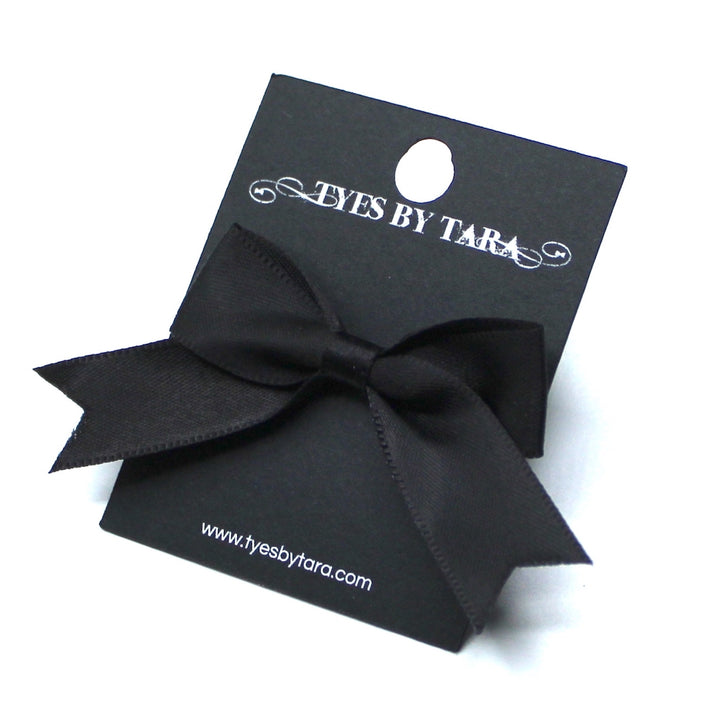 Black Bow Ring on Black Card