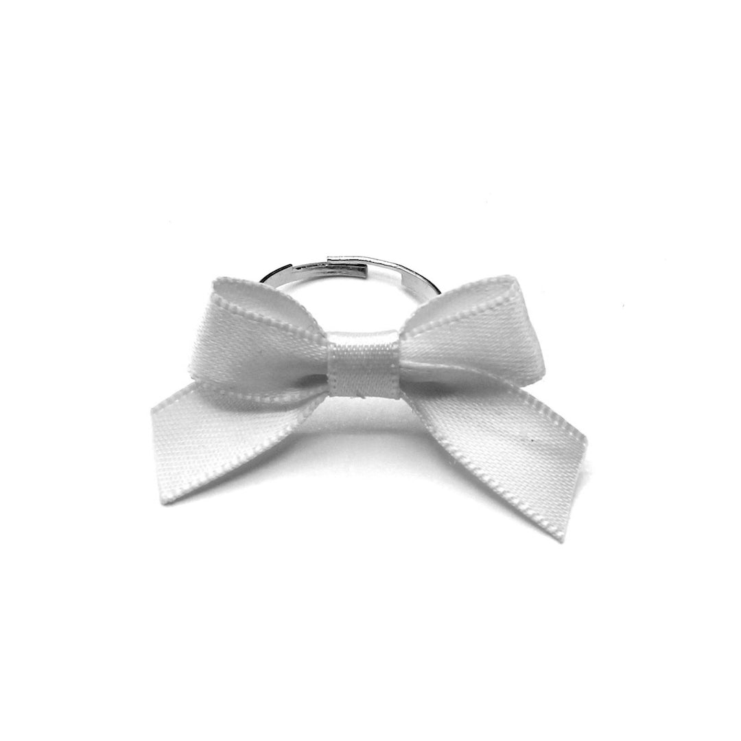 Honey White Bow Ring