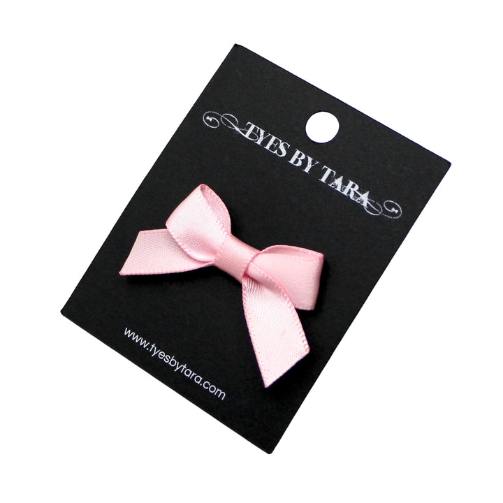 Pink Bow RIng on Black Card