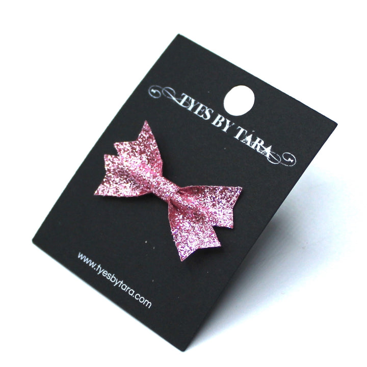 Pink Starlet Sparkly Ring on Black Card