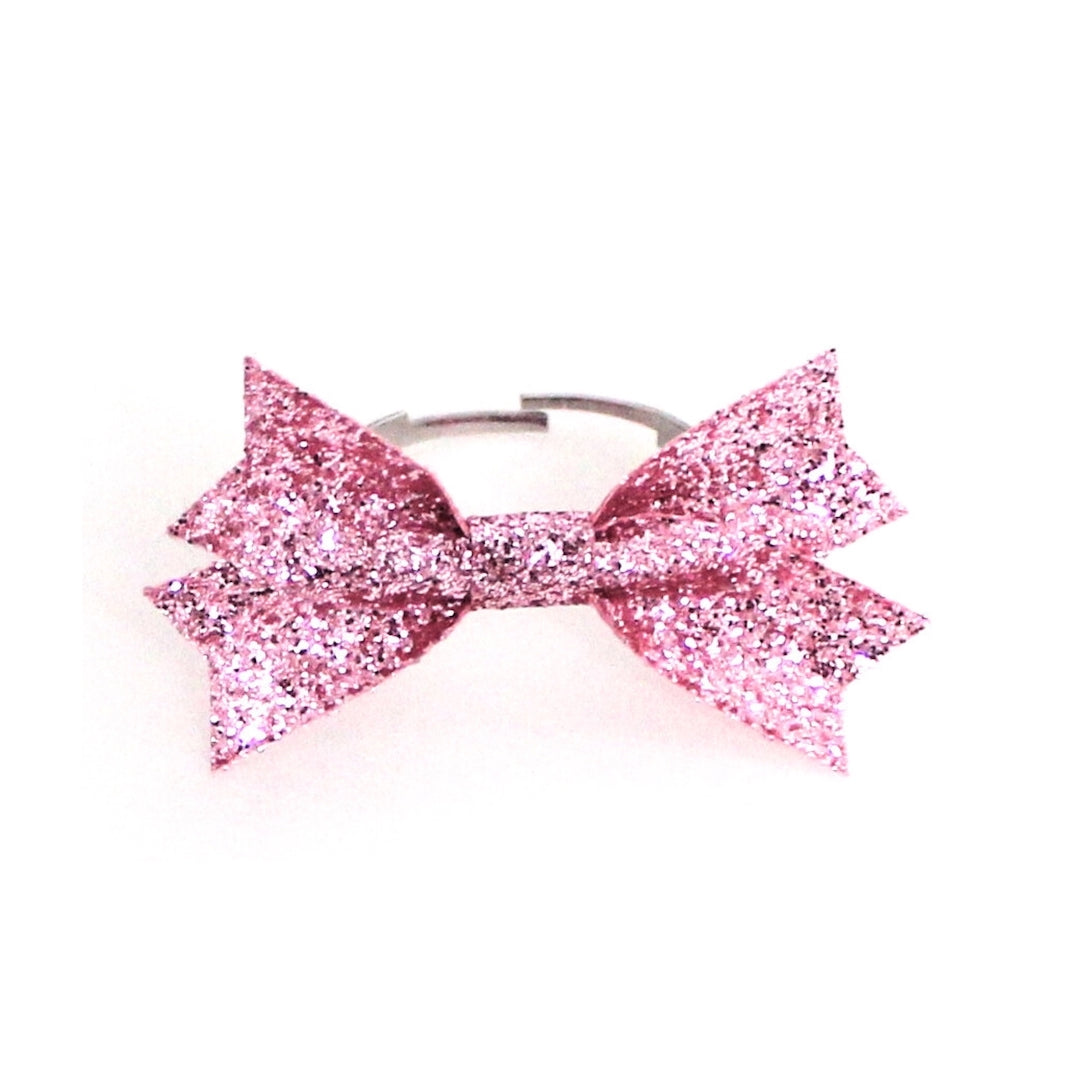 Pink Sparkly Star Ring