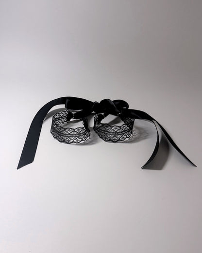 Siren Black Lace Handcuffs