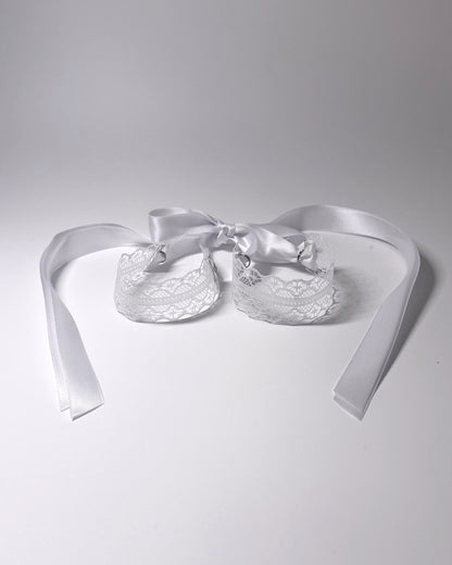 Siren White Lace Handcuffs 