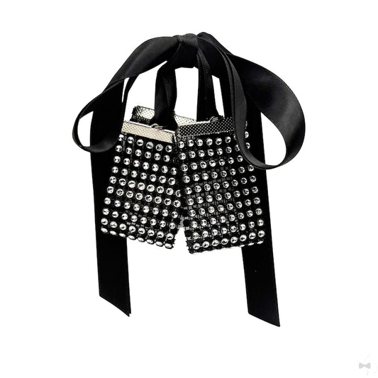 Vixen Black Sparkly Handcuffs