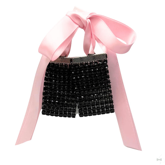Vixen Pink Black Sparkly handcuffs