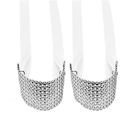 Vixen White Tyecuffs