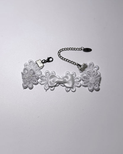 Blossom White Flower Bracelet 