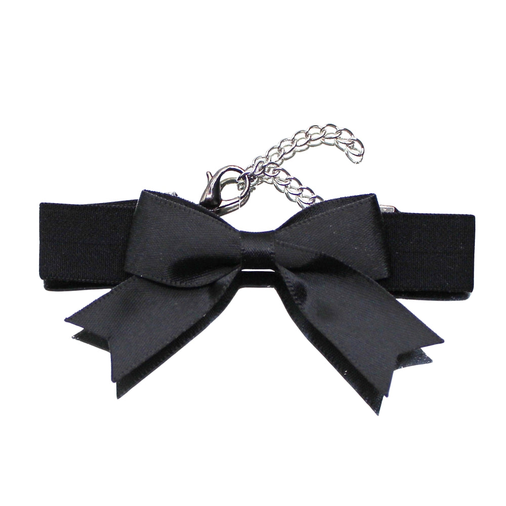 Bombshell Black Bow Bracelet 