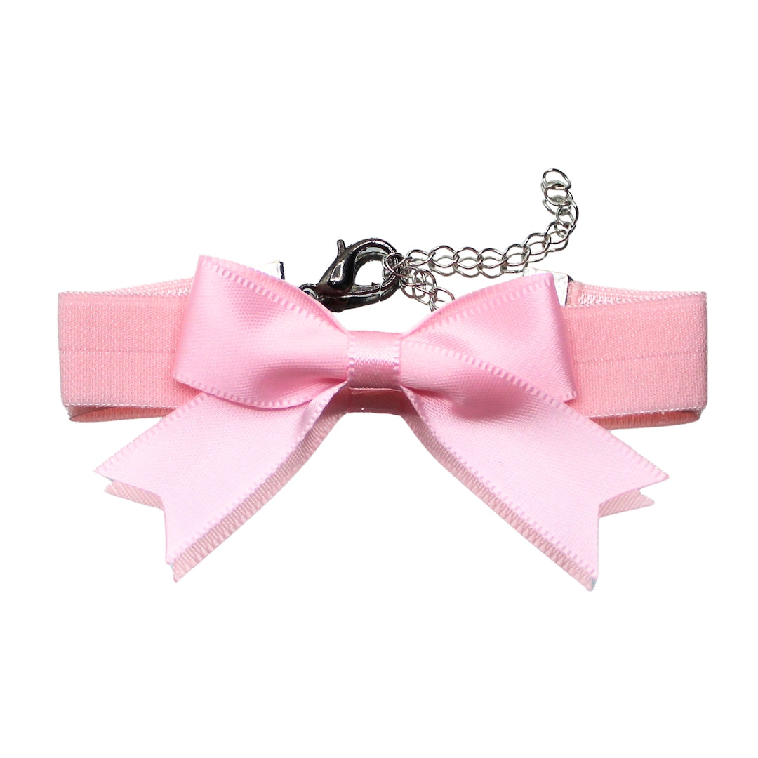 Bombshell Pink Bow Bracelet 