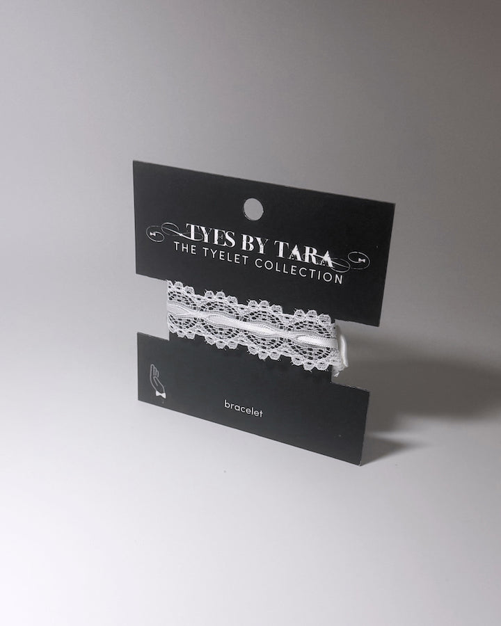 Chantilly Lace Bracelet on Black Card